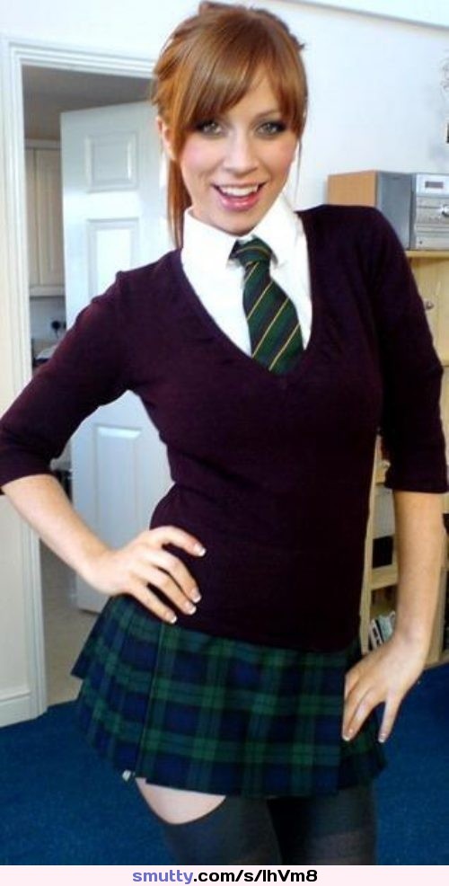 British SchoolGirl SchoolUniform NonNude Stockings (Hard To Choose....But I Think Centre Is The Winner For Me
